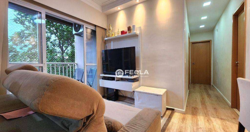 Apartamento com 2 dormitórios à venda, 58 m² por R$ 430.000,00 - Jardim São José - Americana/SP