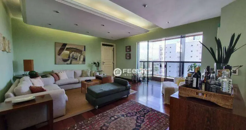 Apartamento com 3 dormitórios para alugar, 294 m² por R$ 6.566,28/mês - Centro - Americana/SP