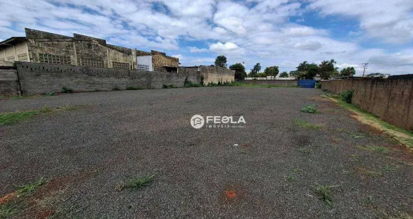 Terreno para alugar, 2437 m² por R$ 9.250,00/mês - Distrito Industrial I - Santa Bárbara D'Oeste/SP