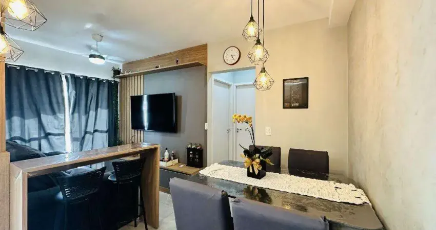 Apartamento à venda em americana, centro, com 2 quartos, com 52 m², residencial dom pedro ii