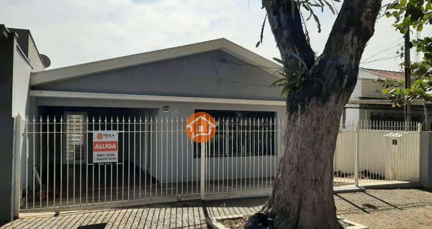 Casa com 3 dormitórios para alugar, 187 m² por R$ 2.600,00/mês - Vila Jones - Americana/SP
