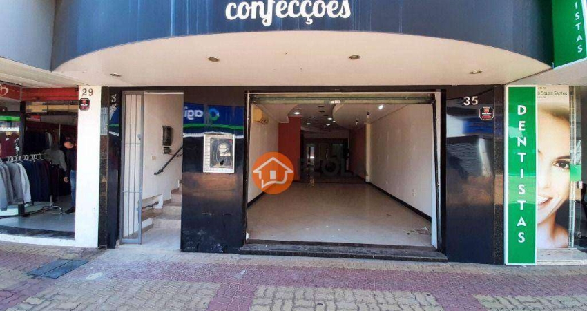 Salão para alugar, 133 m² por R$ 3.130,00/mês - Centro - Americana/SP