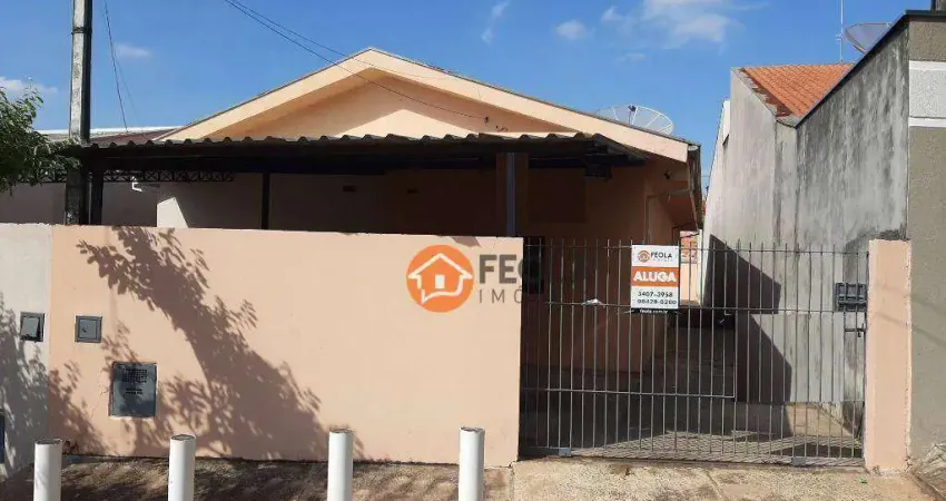 Casa com 2 dormitórios para alugar, 95 m² por R$ 1.558,00/mês - Jardim São Roque - Americana/SP
