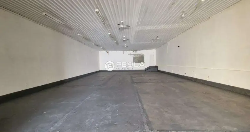 Salão para alugar em americana, chácara machadinho i, com 200 m²