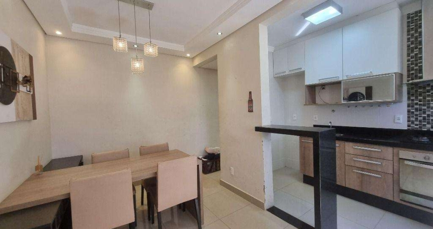 Apartamento à venda em americana, chácara letônia, com 2 quartos, com 51 m², condominio spazio beach