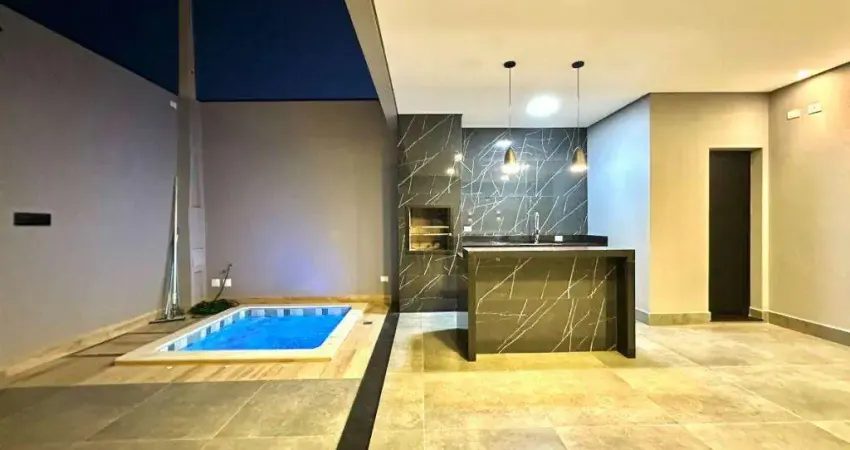 Casa à venda em santa bárbara d'oeste, terra azul, com 3 quartos, com 160 m²