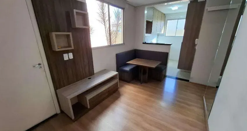 Apartamento à venda em americana, loteamento industrial machadinho, com 2 quartos, com 45.95 m²