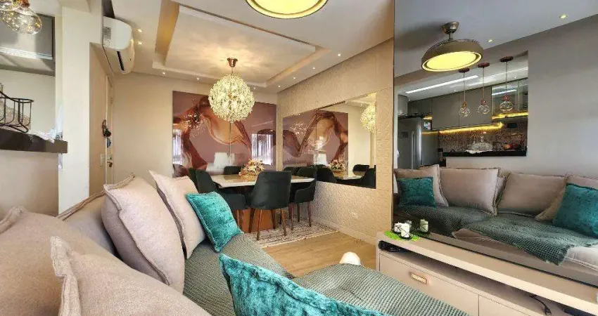 Apartamento à venda em americana, vila jones, com 3 quartos, com 70 m², golden star