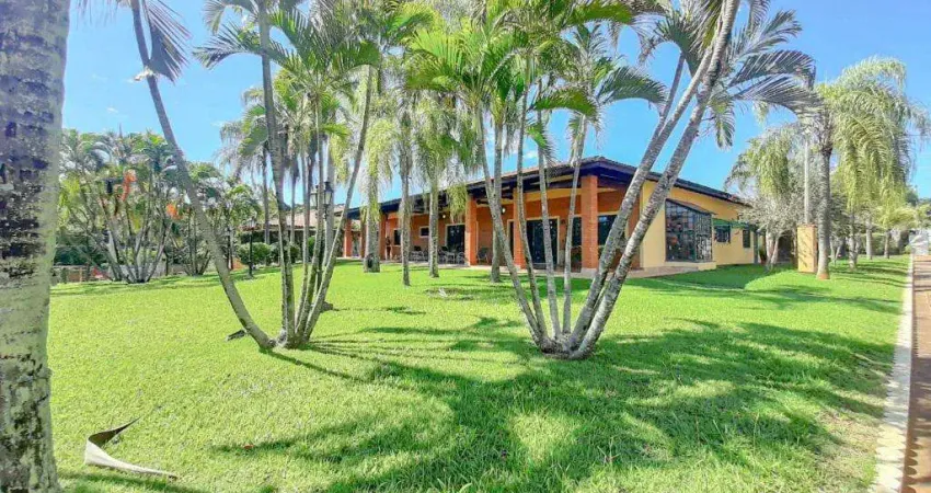 Casa à venda em americana, iate clube de campinas, com 5 suítes, com 567 m², chácaras portal do lago