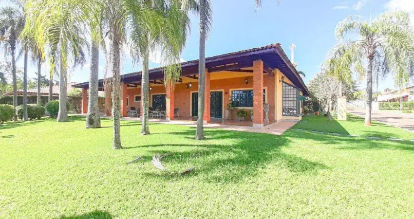 Casa à venda em americana, iate clube de campinas, com 5 suítes, com 567 m², chácaras portal do lago