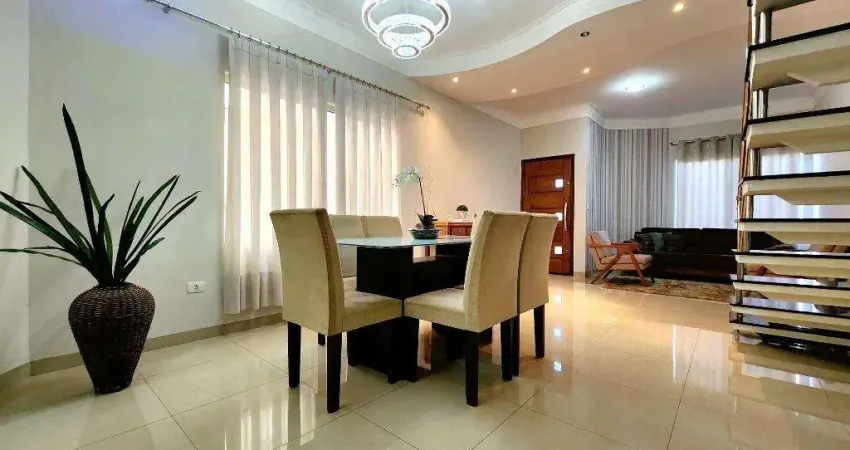 Casa à venda em americana, parque nova carioba, com 3 quartos, com 194 m²