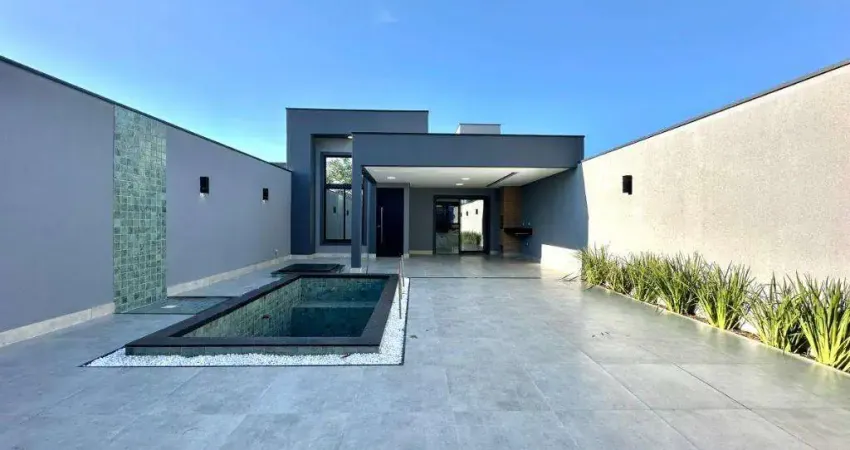 Casa à venda em santa bárbara d'oeste, terra azul, com 3 quartos, com 106 m²