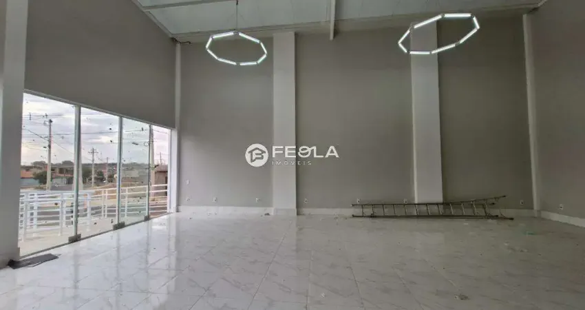 Salão para alugar em santa bárbara d'oeste, residencial são joaquim, com 85.4 m²