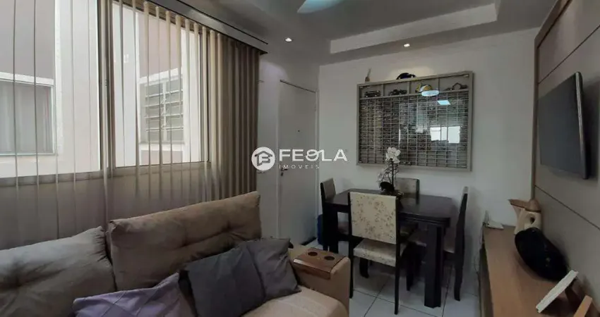 Apartamento à venda em americana, loteamento industrial machadinho, com 2 quartos, com 48 m²