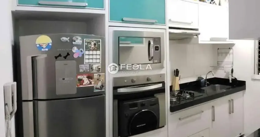Apartamento à venda em americana, parque universitário, com 3 quartos, com 60 m²
