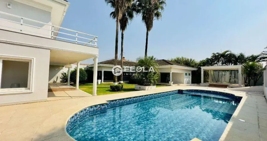 Casa à venda e para alugar em americana, chácara mantovani, com 3 suítes, com 583.65 m²