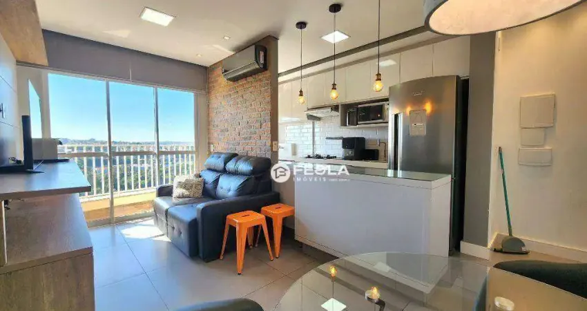 Apartamento com 2 dormitórios à venda, 52 m² por R$ 360.000,00 - Centro - Americana/SP