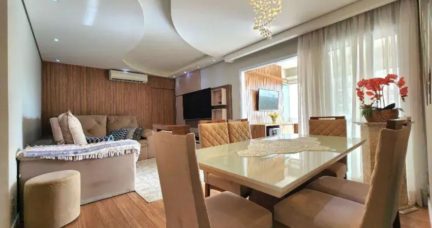 Apartamento à venda em americana, parque residencial nardini, com 3 suítes, com 121 m²