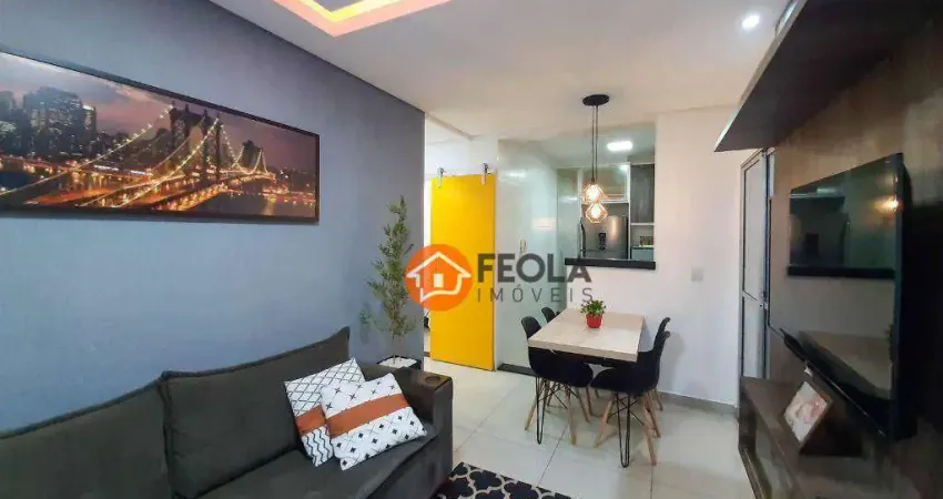 Apartamento com 2 dormitórios à venda, Loteamento Industrial Machadinho - Americana/SP