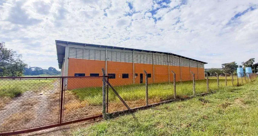Galpão para alugar em nova odessa, zona de produção industrial dois (zpi-02), com 3800 m²