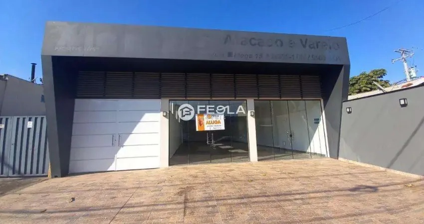 Salão para alugar em santa bárbara d'oeste, jardim europa i, com 165 m²