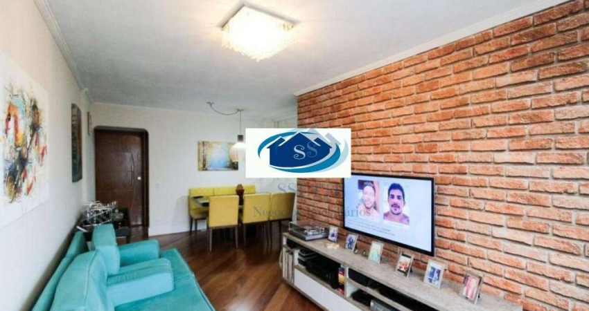 Apartamento com 3 dormitórios à venda, 80 m² por R$ 585.000,00 - Saúde - São Paulo/SP