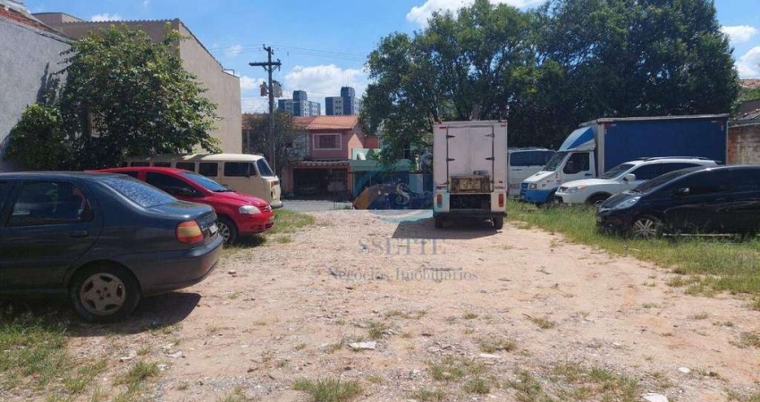 Terreno à venda, 1000 m² por R$ 4.500.000,00 - Parque Fongaro - São Paulo/SP