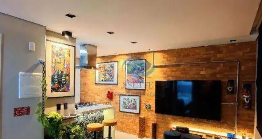 Apartamento mobiliado a venda, com 1 dormitório e 1 vaga no cambuci