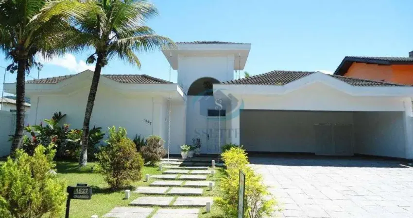 Casa com 7 dormitórios para alugar, 628 m² por R$ 27.000,00/mês - Acapulco - Guarujá/SP