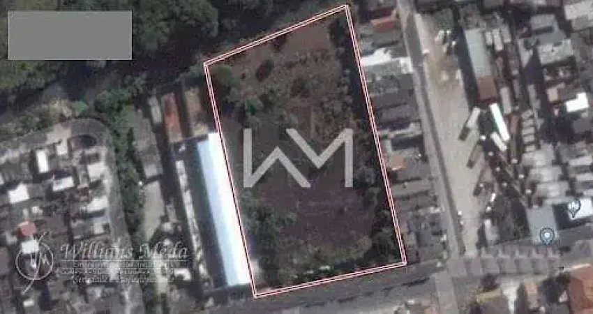Terreno com 6.000 mil metros quadrados sendo 60 metros de frente e 100 metros de fundos disponível
