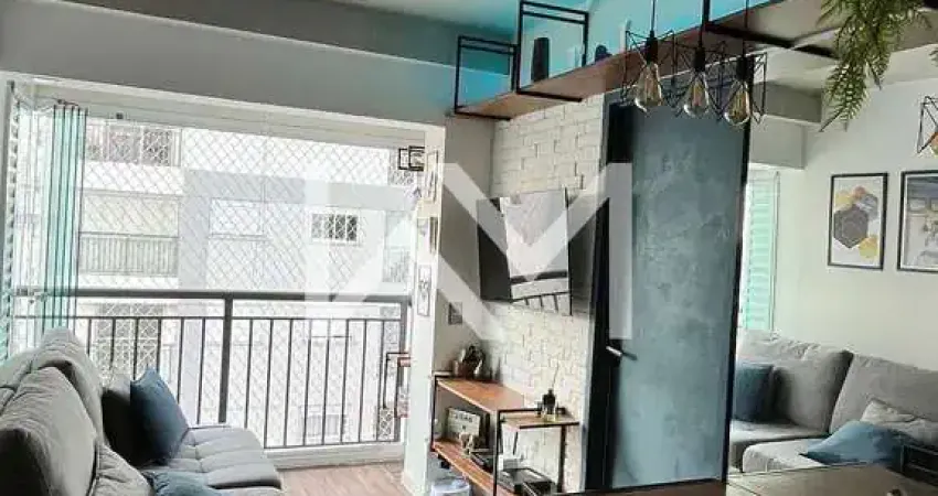 Apartamento à venda com 2 quartos, sacada, todo planejado, semi mobiliado e 1 vaga de garagem - Vil