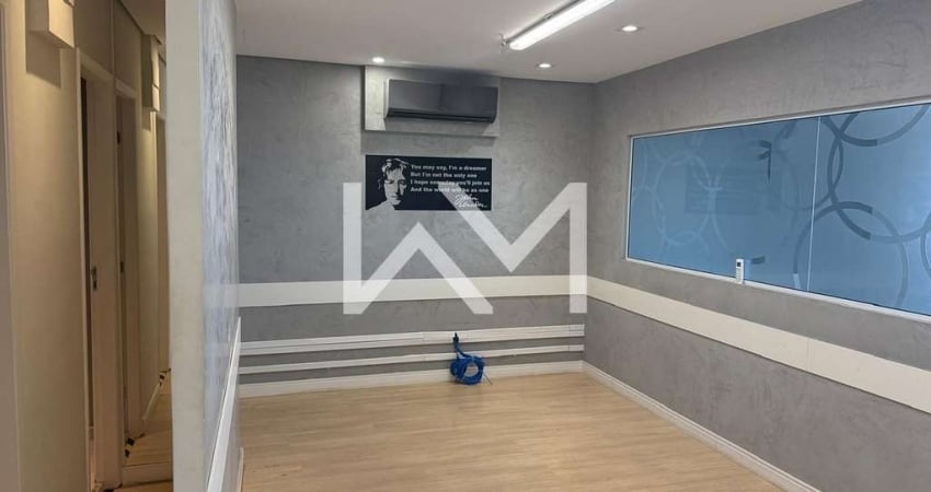 Sala comercial com 54m2, 2 banheiros e 1 vaga para locação, Centro, Guarulhos, SP