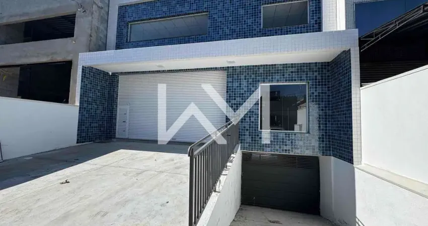 Salão comercial novo com mezanino para locação, Jardim Santa Clara, Guarulhos, SP
