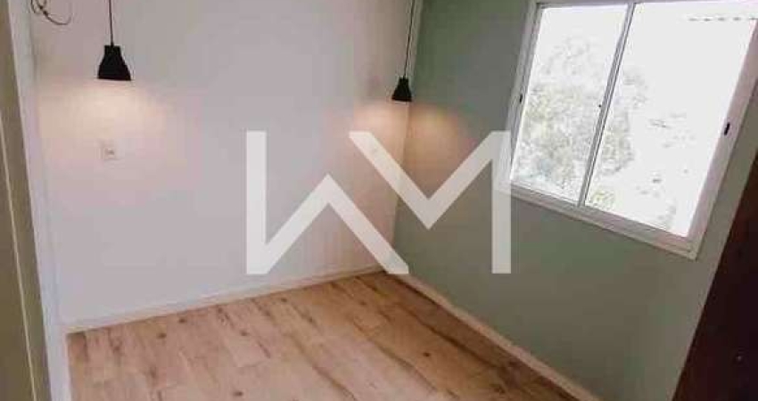 Apartamento para locação mobiliado com 2 dormitórios, 1 banheiro, 1 vaga de garagem, 40m², Jardim A