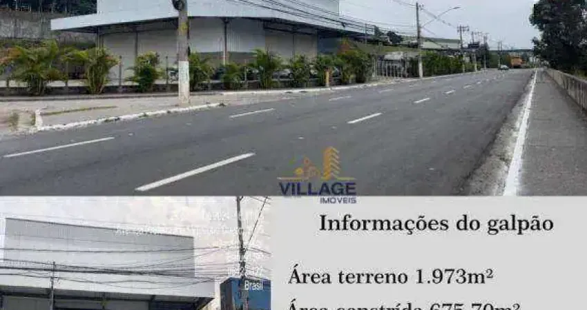 Galpão para alugar, 676 m² por r$ 28.500,00/mês - jardim belval - barueri/sp