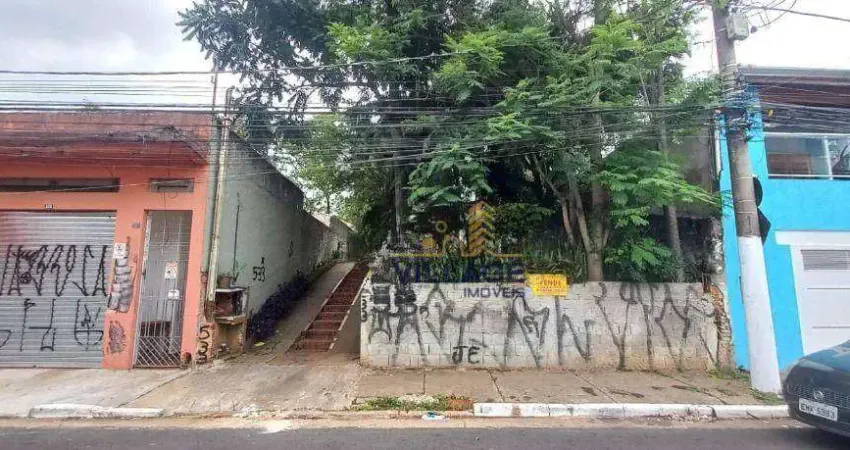 Terreno à venda na Rua Coronel Virgílio dos Santos, Vila Jaguara, São Paulo
