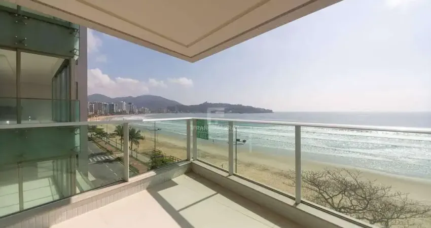 Apartamento locação de temporada Frente Mar 4 suites Centro Itapema