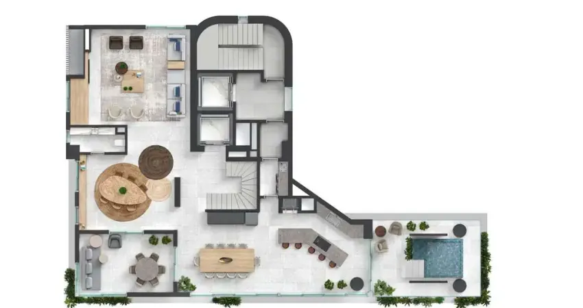 Apartamento com 4 quartos à venda em Meia Praia, Itapema