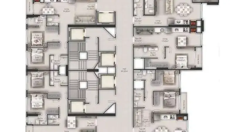 Apartamento com 2 quartos à venda no Centro, Itapema