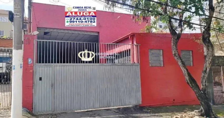 Galpão Comercial para Locação em São Paulo-SP, Bairro Cidade Patriarca: 2 Salas, 2 Banheiros, 287m² de Área