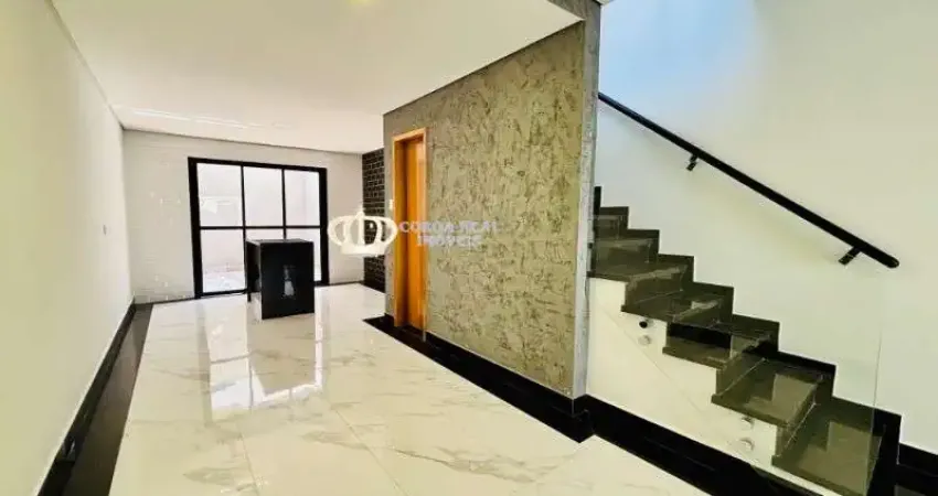 Sobrados novos com 3 dormitorios, 2 vagas e quintal com churrasqueira!!