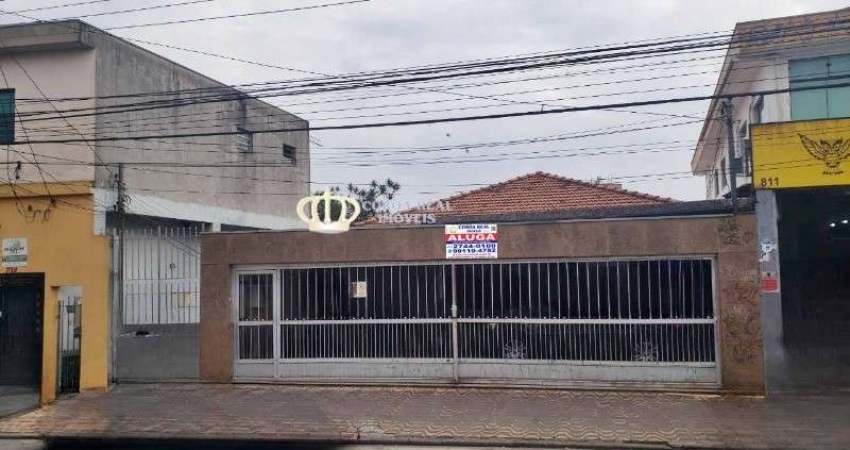 casa comercial ou para residência, localizada na Vila Matilde, na Avenida Waldemar Carlos Pereira