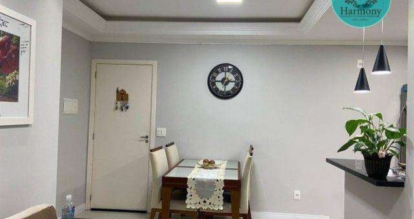 Apartamento com 2 dormitórios à venda, 55 m² por r$ 318.000,00 - vera cruz - caçapava/sp