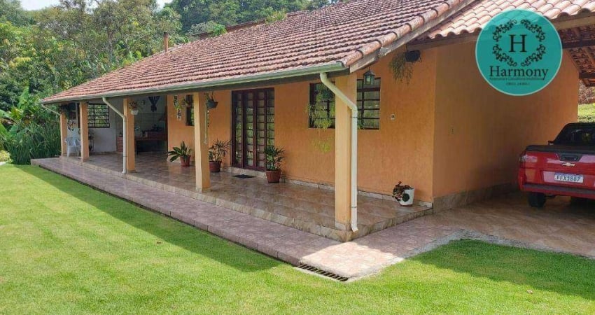 Chácara com 3 dormitórios à venda, 3500 m² por R$ 390.000,00 - Zona Rural - Paraibuna/SP