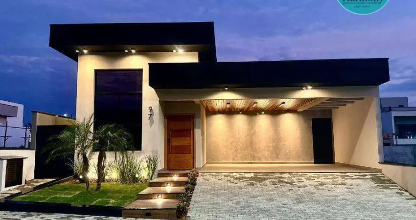 Casa com 3 dormitórios à venda, 150 m² por R$ 1.180.000 - Condomínio Terras do Vale - Caçapava/SP