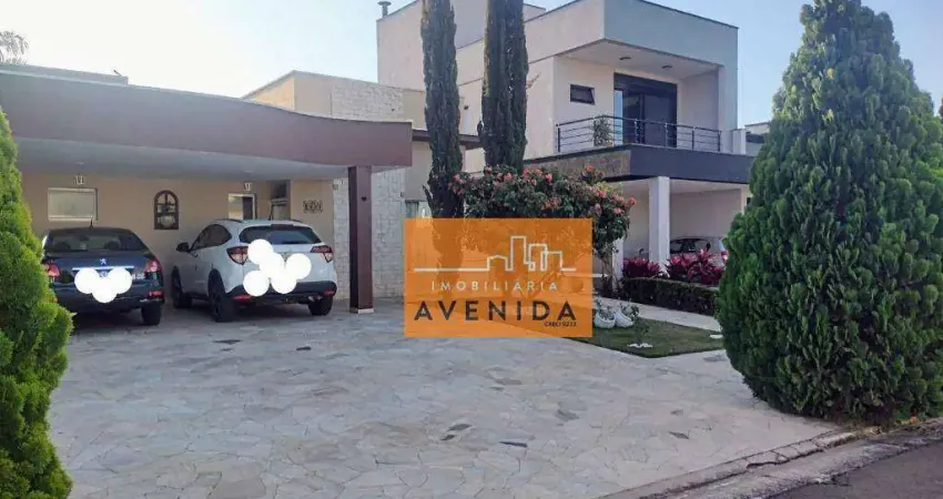 Casa com 3 dormitórios à venda, 160 m² por R$ 1.490.000 - Terras do Cancioneiro - Paulínia/SP