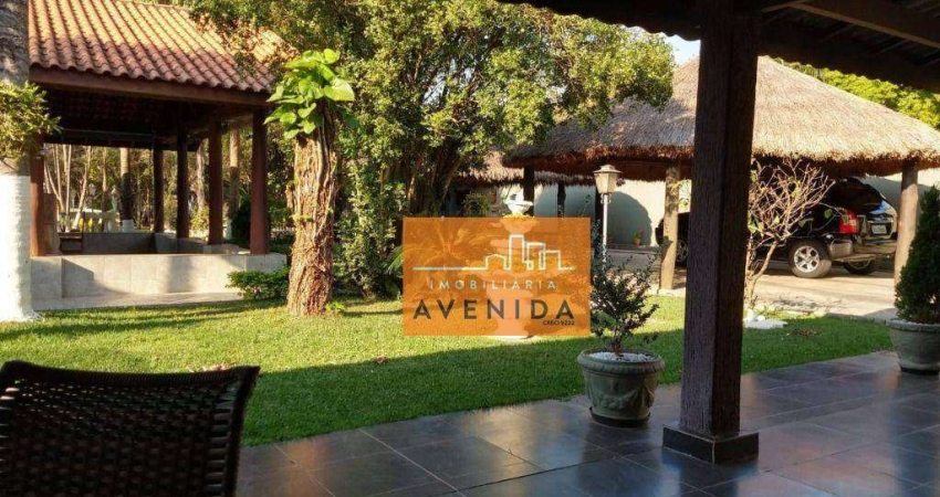 Chácara com 3 dormitórios para alugar, 2425 m² por R$ 15.000,00/mês - Morumbi - Paulínia/SP