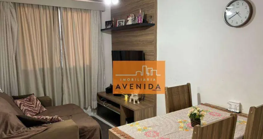 Apartamento com 2 dormitórios para alugar, 45 m² por R$ 2.650,00/mês - Jardim Primavera - Paulínia/SP