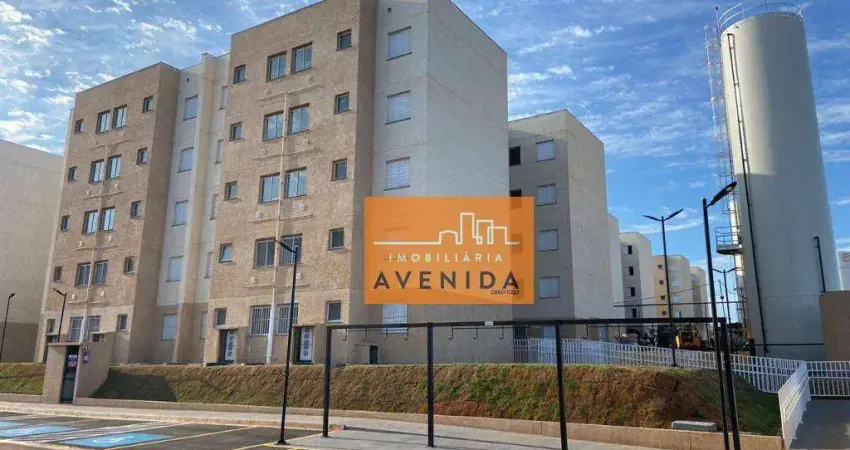 Apartamento com 2 dormitórios à venda por R$ 209.000 - Bom Retiro - Paulínia/SP