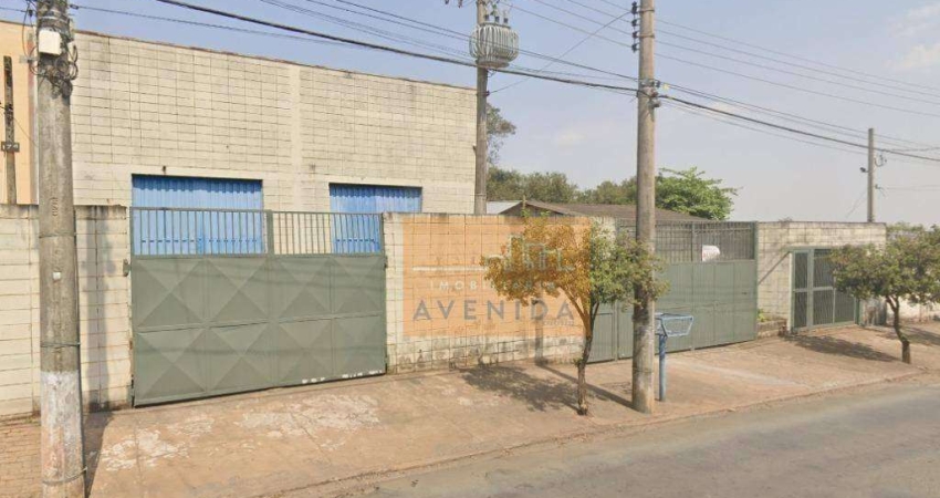 Barracão para alugar, 530 m² por R$ 9.000,00/mês - Santa Terezinha - Paulínia/SP